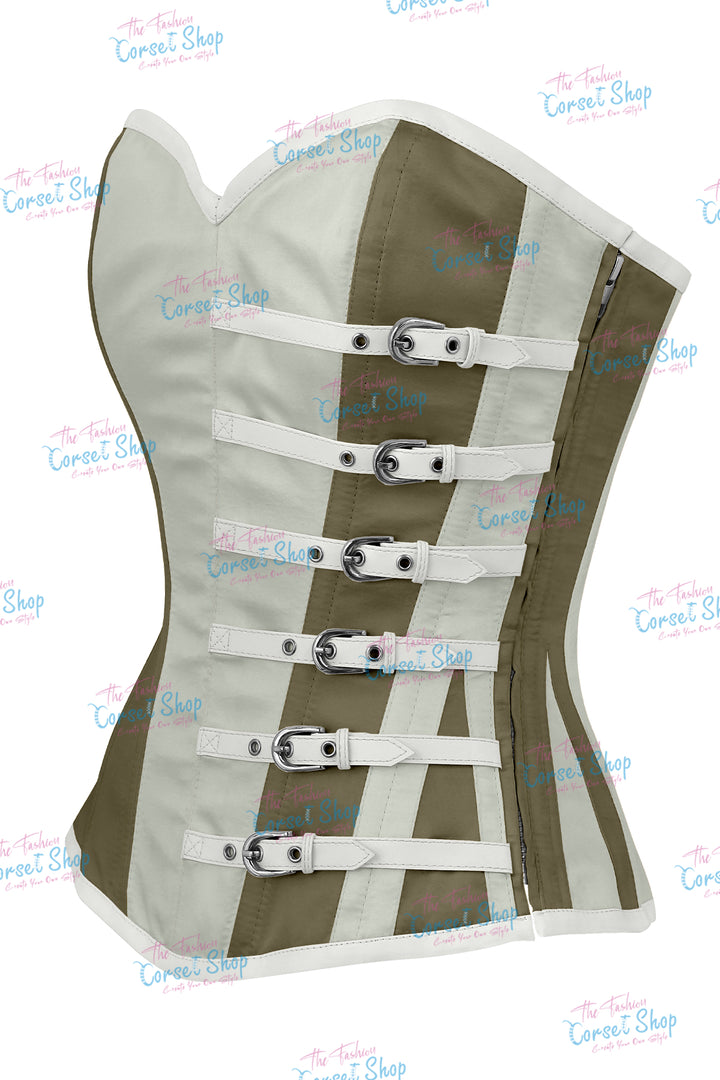 Agabeze Gothic Satin Overbust Corset