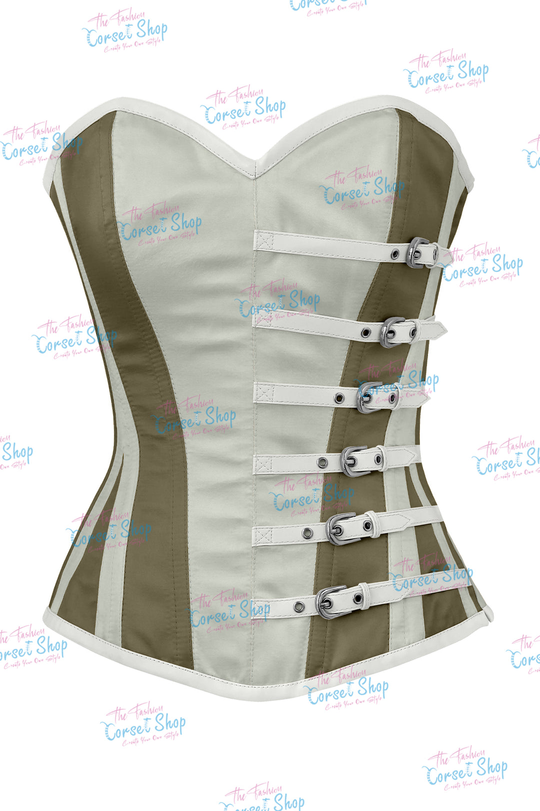 Agabeze Gothic Satin Overbust Corset