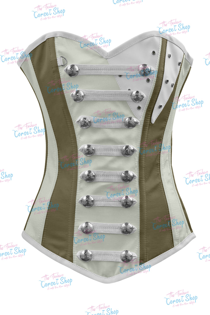 Jessie Satin Overbust Corset