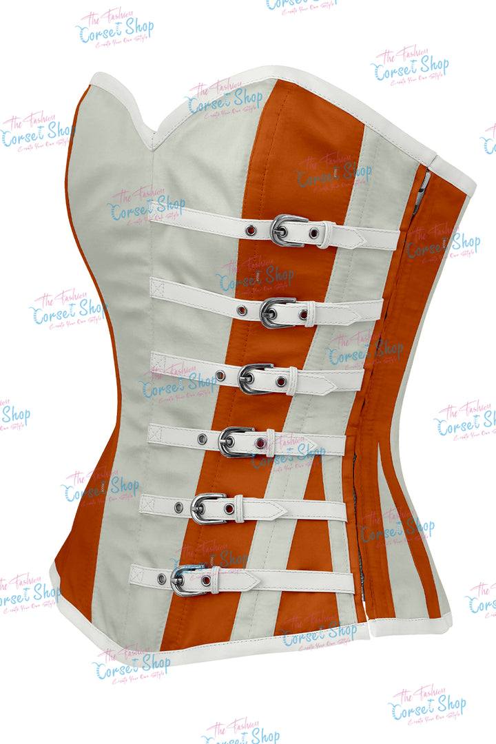Agabeze Gothic Satin Overbust Corset