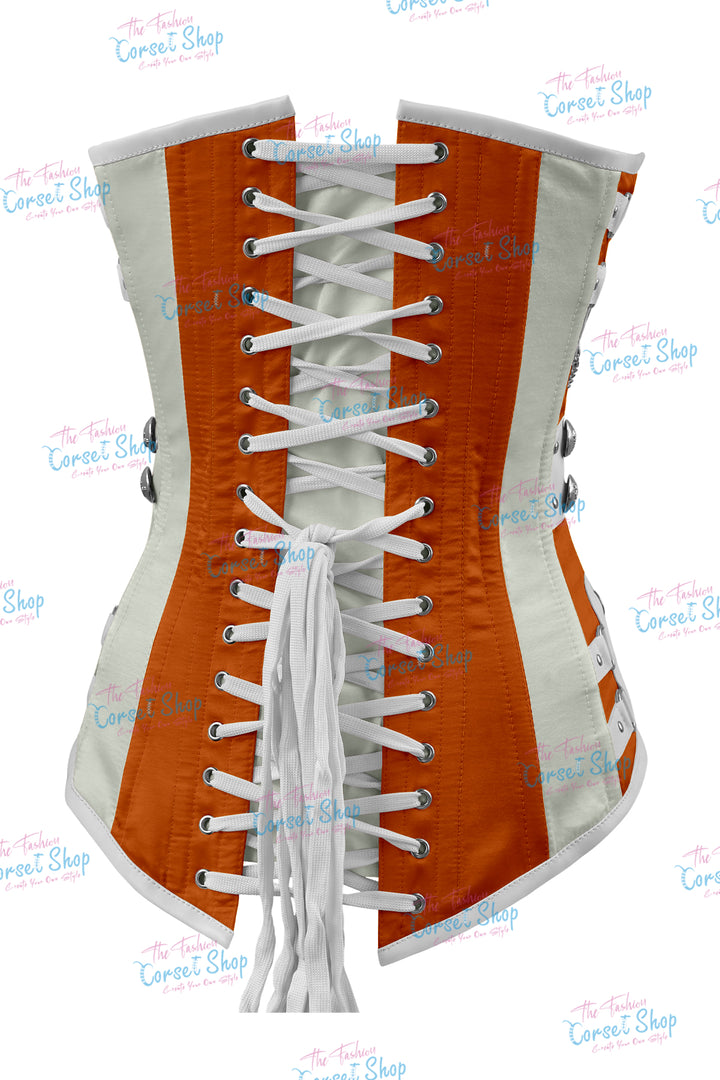 Dackett Satin Steampunk Overbust Corset