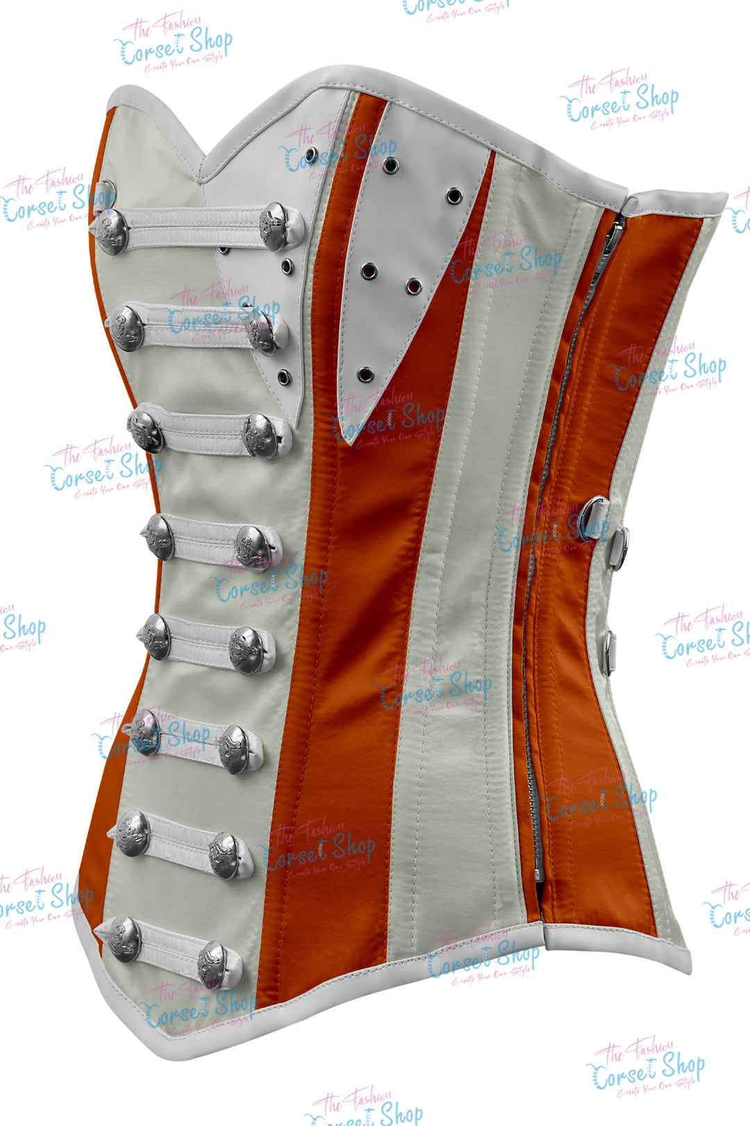 Jessie Satin Overbust Corset