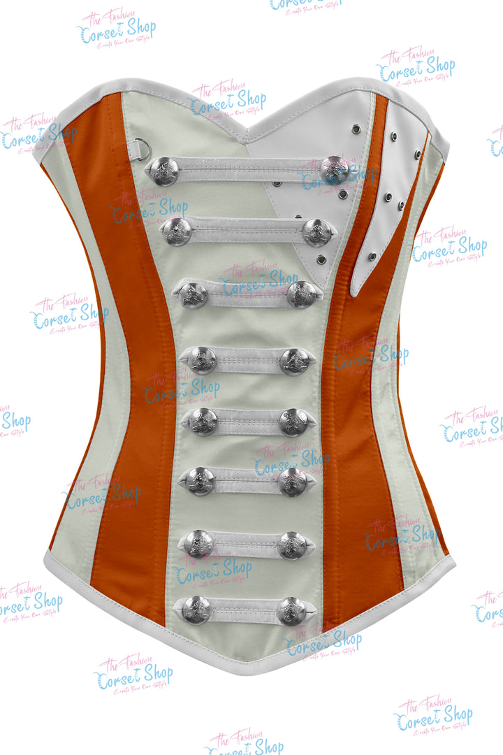 Jessie Satin Overbust Corset