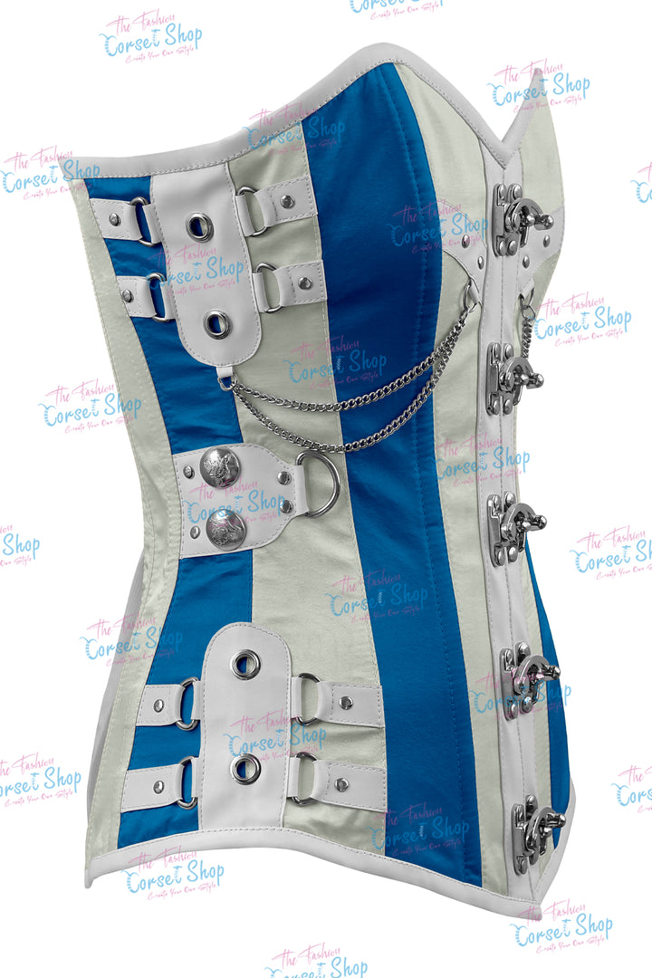 Dackett Satin Steampunk Overbust Corset