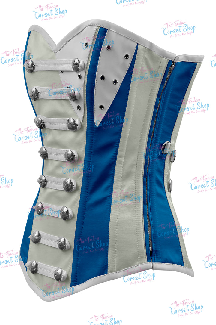 Jessie Satin Overbust Corset