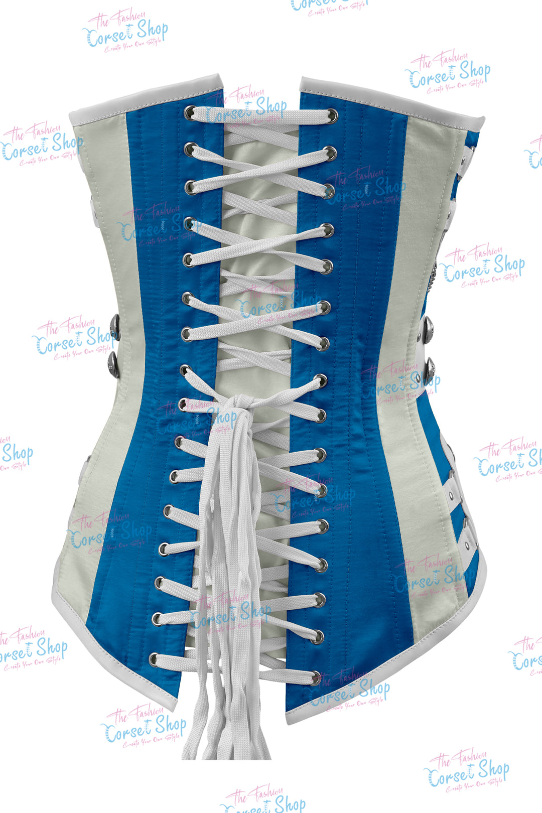 Dackett Satin Steampunk Overbust Corset