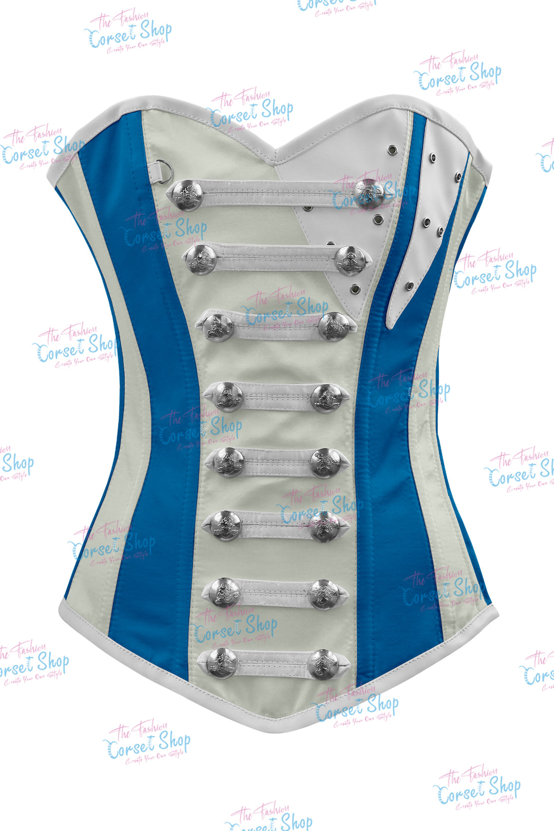 Jessie Satin Overbust Corset