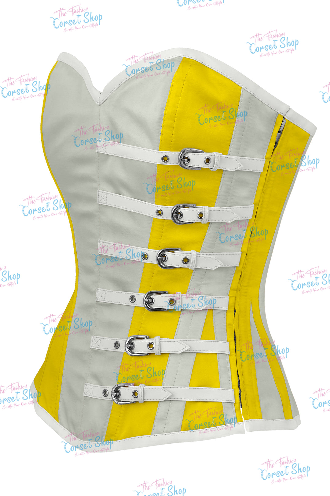 Agabeze Gothic Satin Overbust Corset