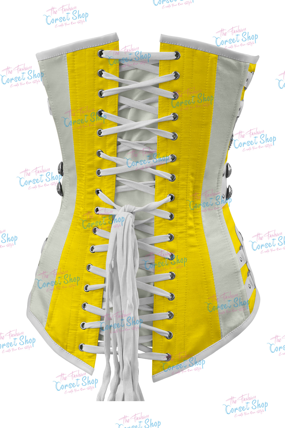 Dackett Satin Steampunk Overbust Corset