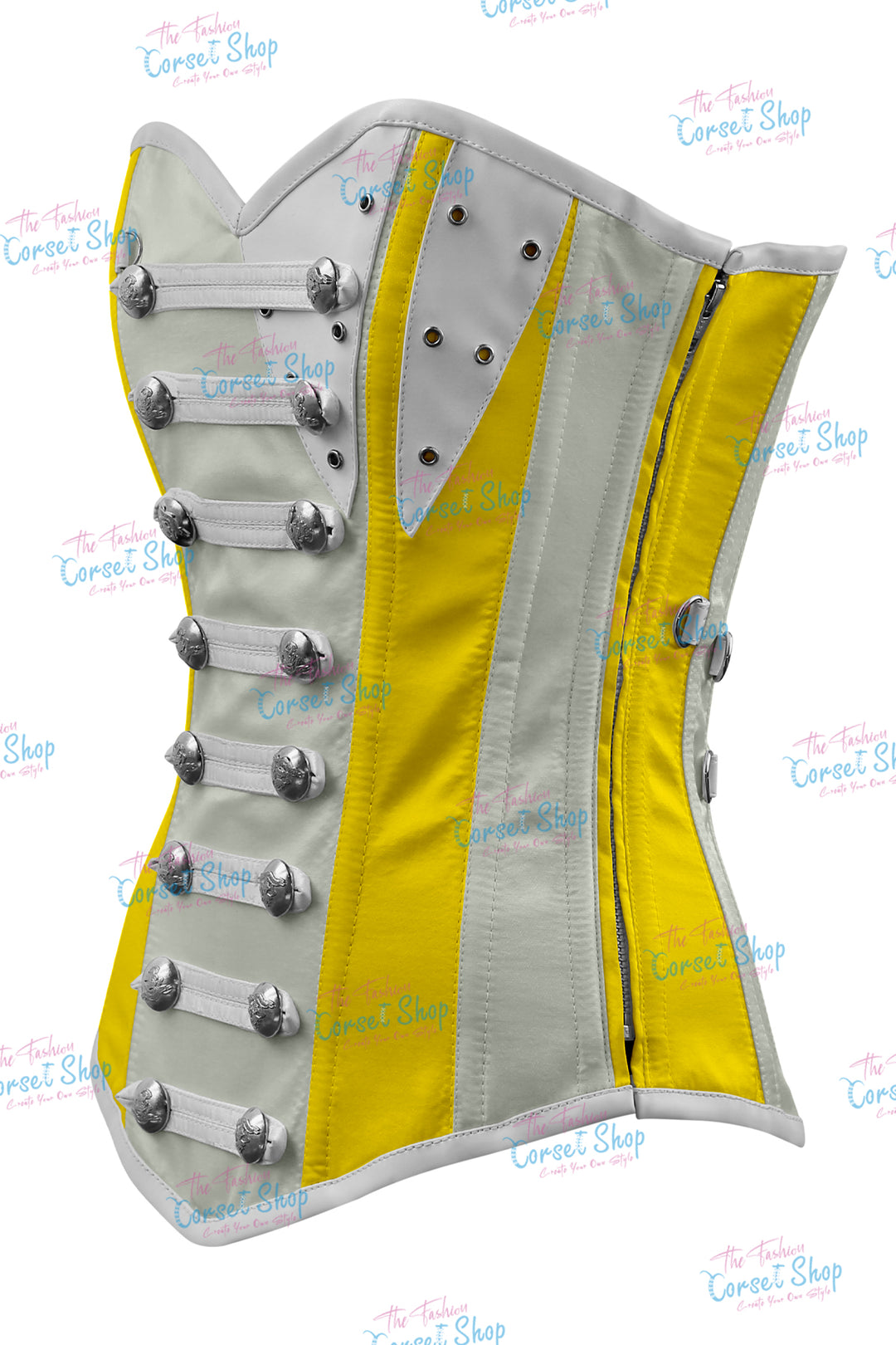 Jessie Satin Overbust Corset