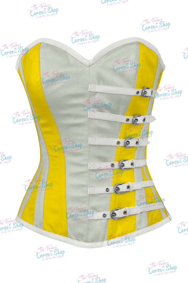 Agabeze Gothic Satin Overbust Corset