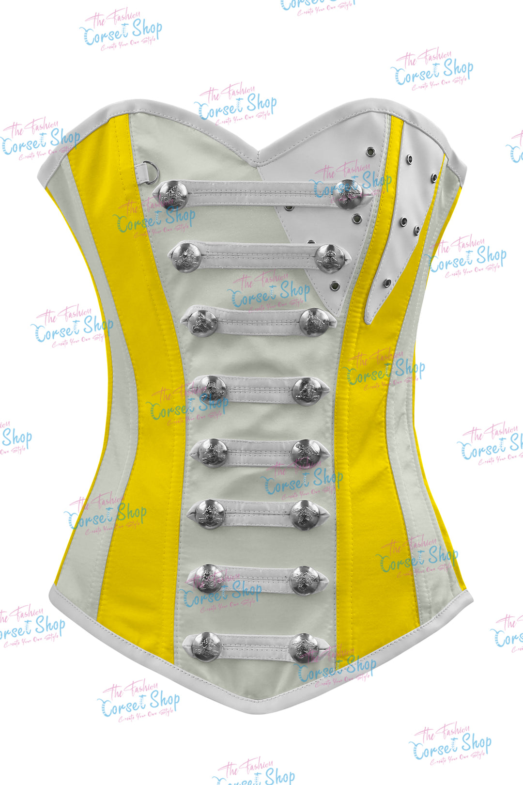Jessie Satin Overbust Corset