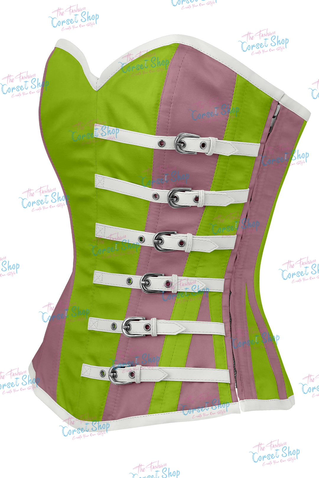 Agabeze Gothic Satin Overbust Corset