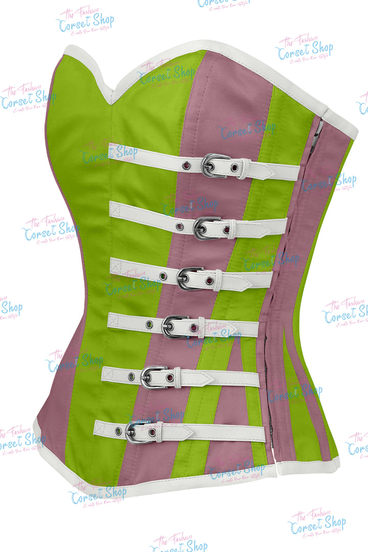 Agabeze Gothic Satin Overbust Corset