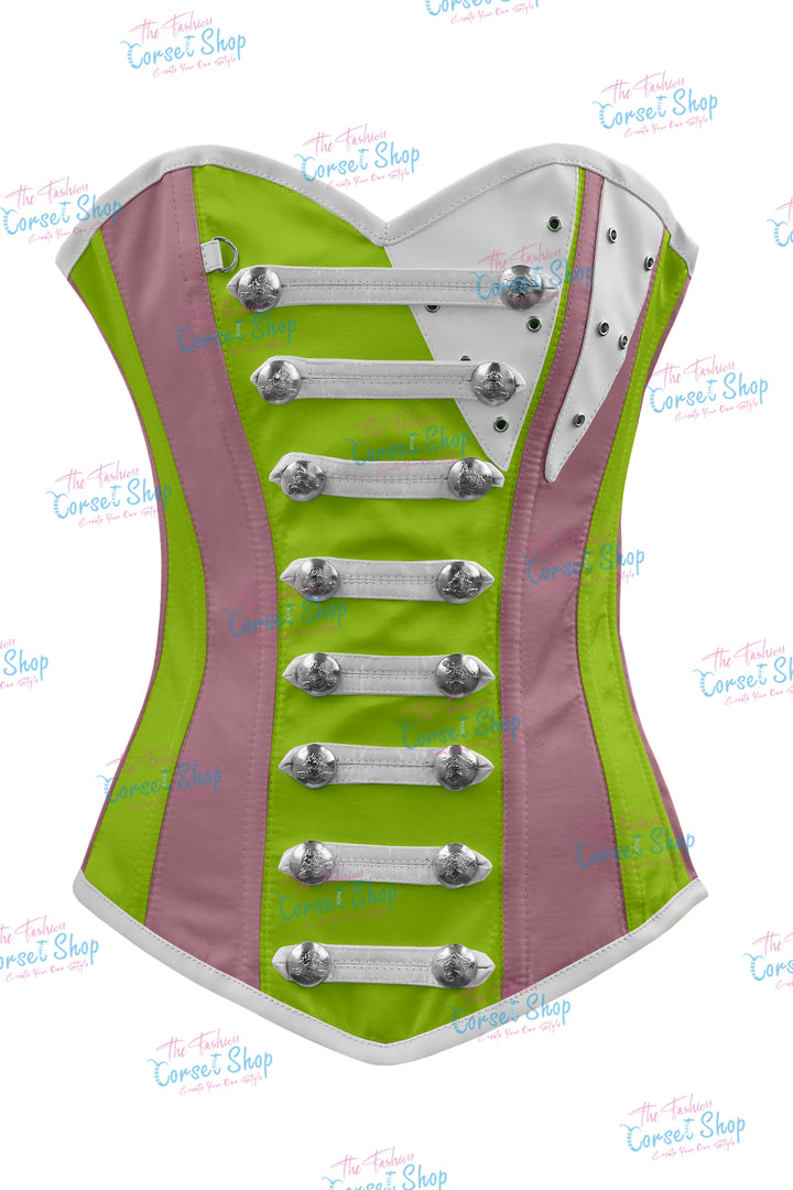 Jessie Satin Overbust Corset