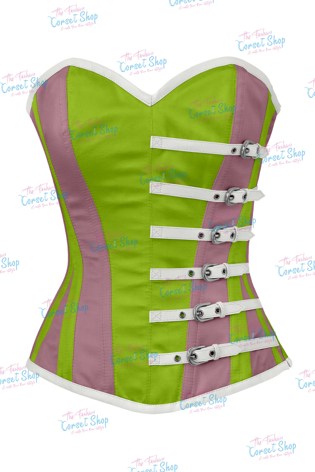 Agabeze Gothic Satin Overbust Corset