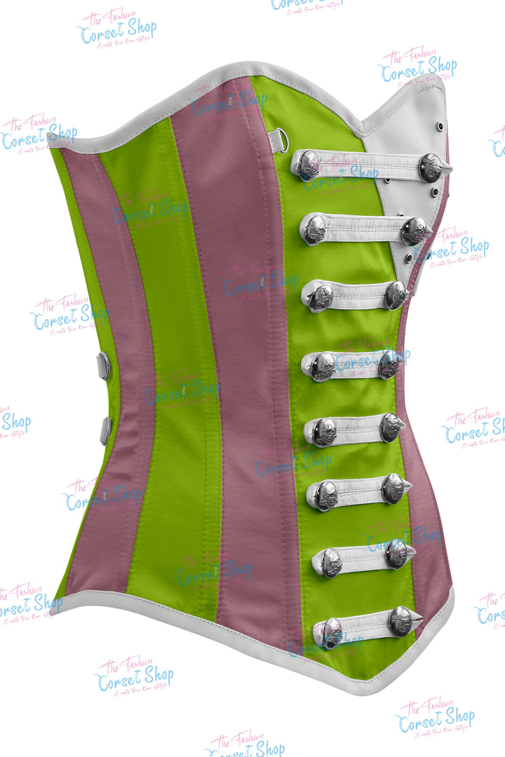 Jessie Satin Overbust Corset
