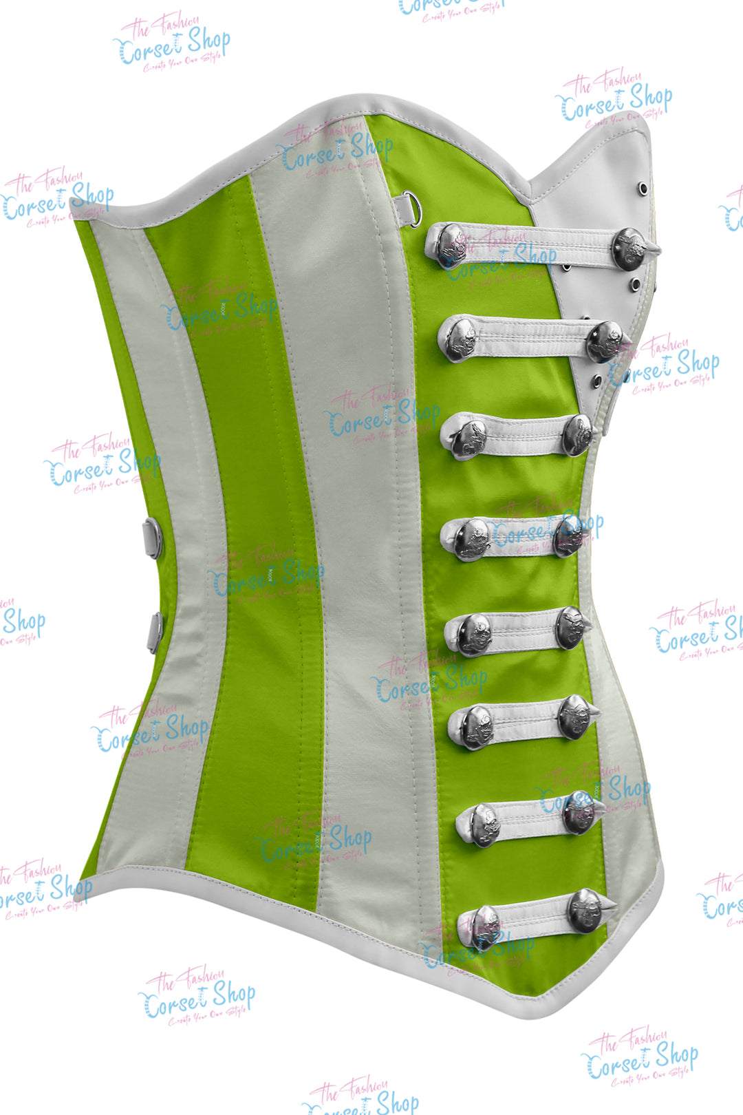 Jessie Satin Overbust Corset