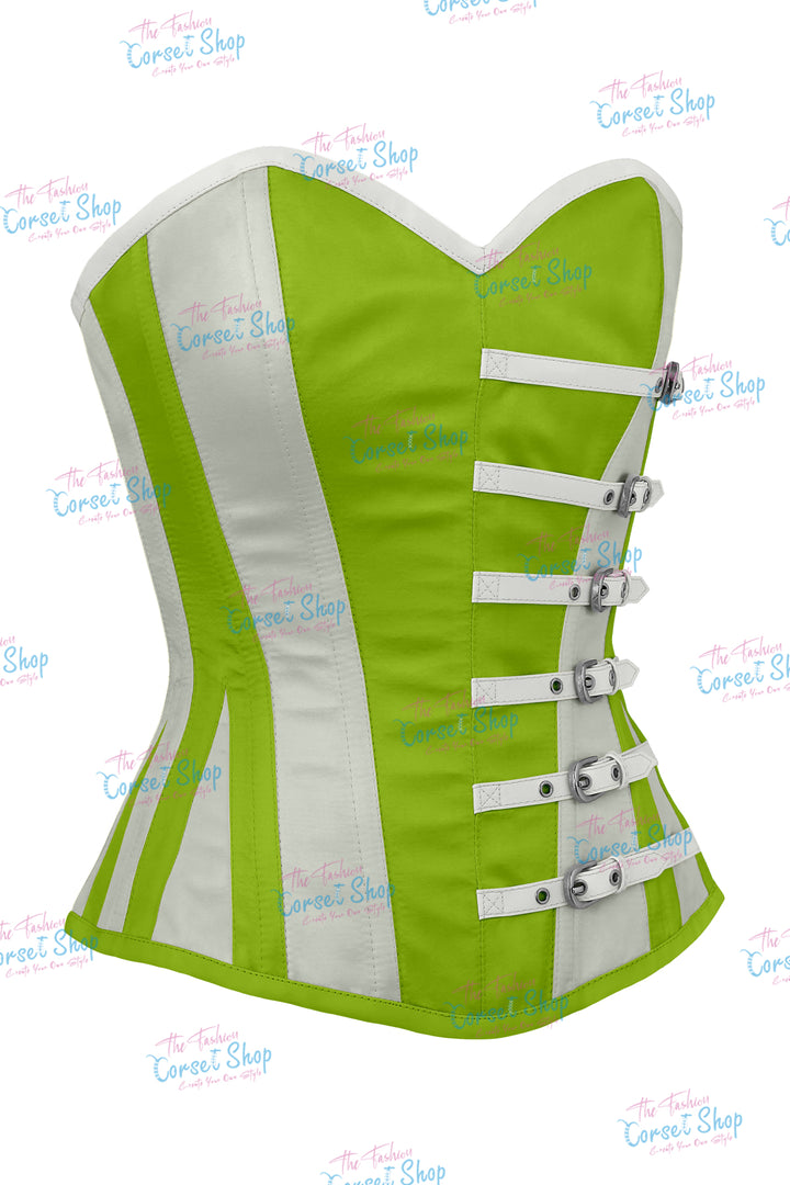 Agabeze Gothic Satin Overbust Corset