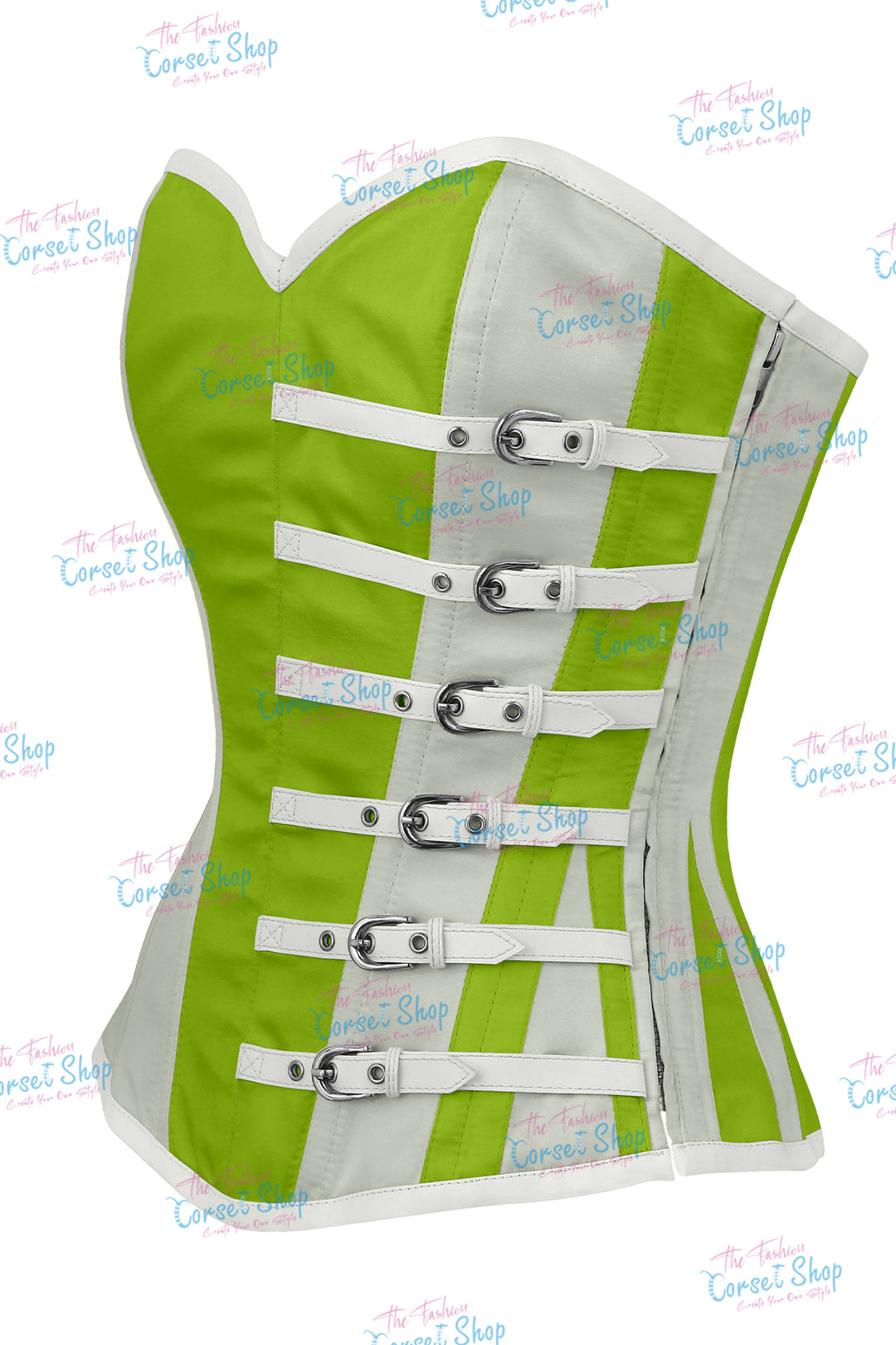 Agabeze Gothic Satin Overbust Corset