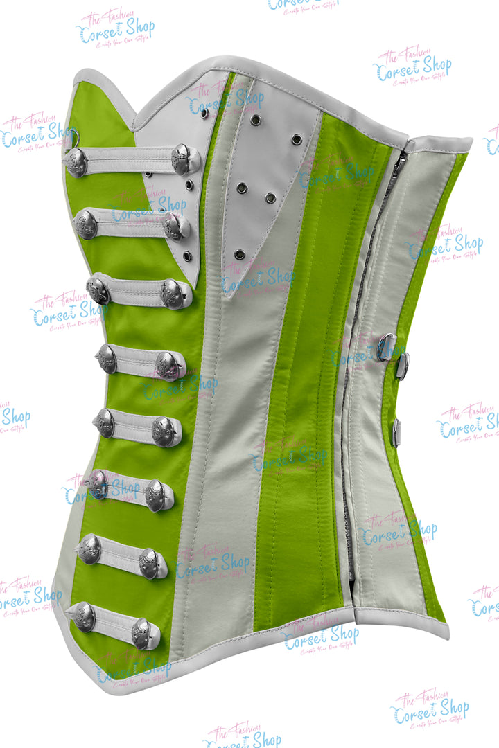 Jessie Satin Overbust Corset