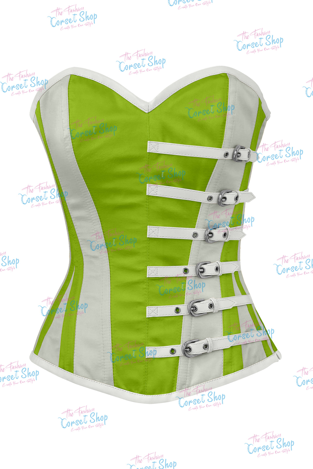 Agabeze Gothic Satin Overbust Corset