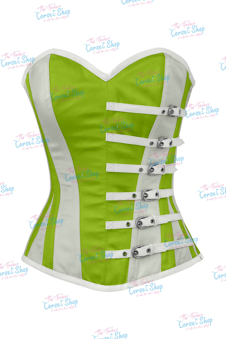 Agabeze Gothic Satin Overbust Corset