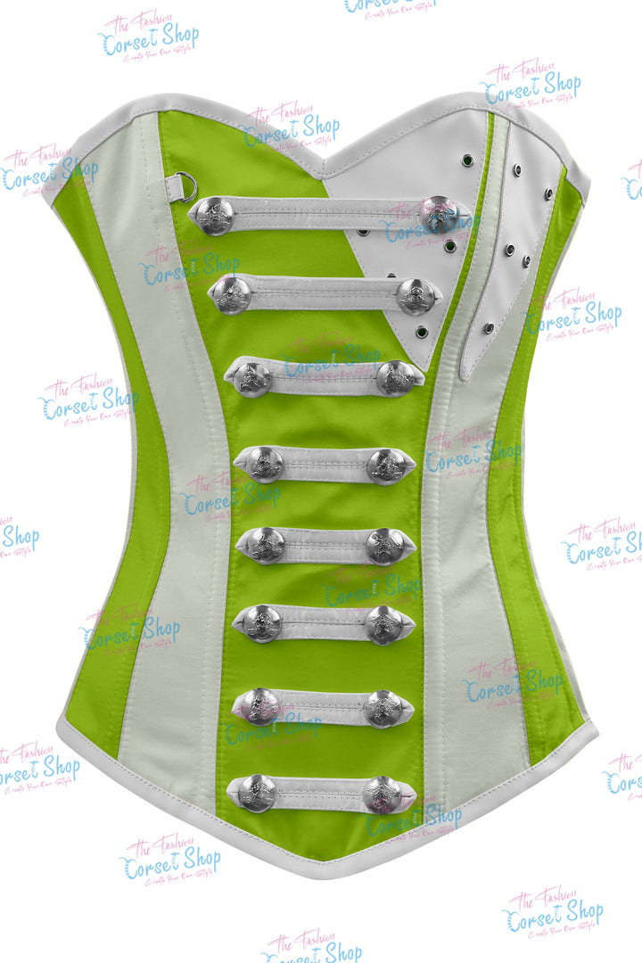 Jessie Satin Overbust Corset