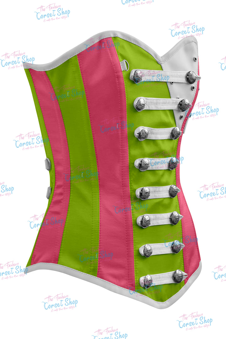 Jessie Satin Overbust Corset