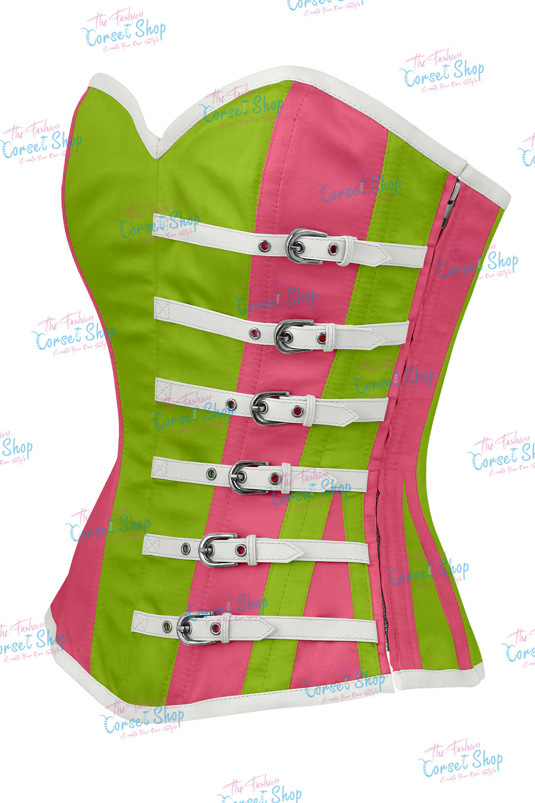 Agabeze Gothic Satin Overbust Corset