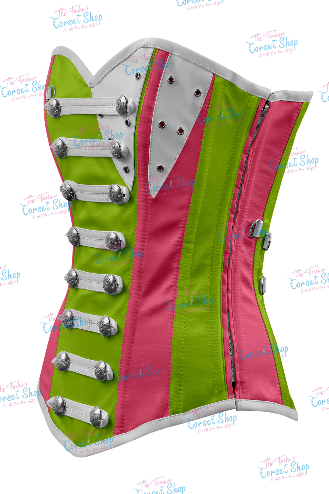 Jessie Satin Overbust Corset