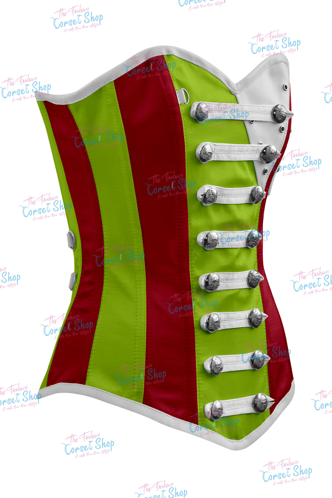 Jessie Satin Overbust Corset