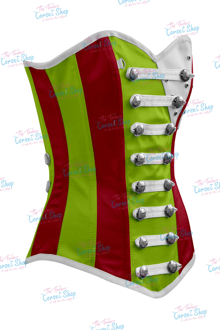 Jessie Satin Overbust Corset
