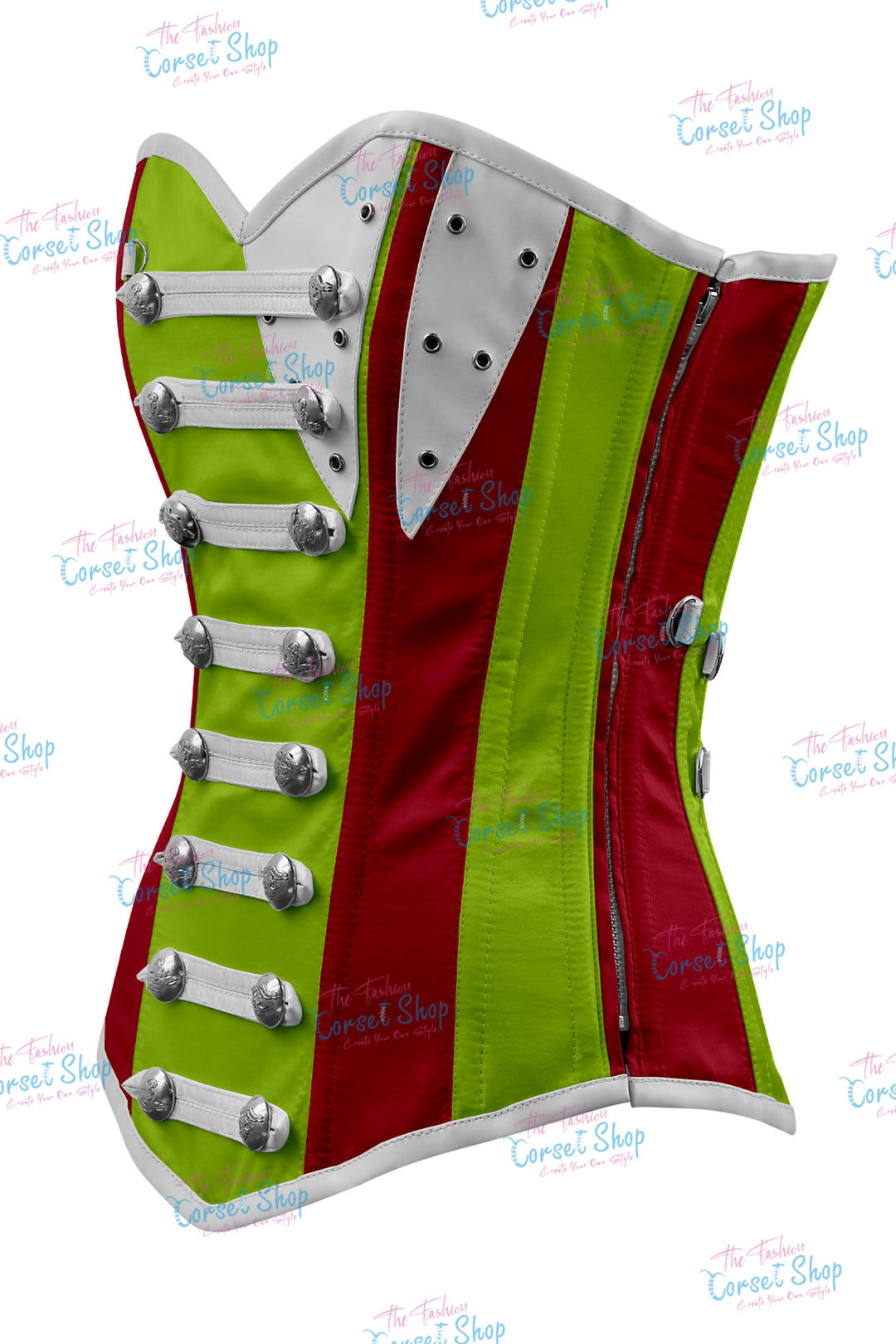 Jessie Satin Overbust Corset