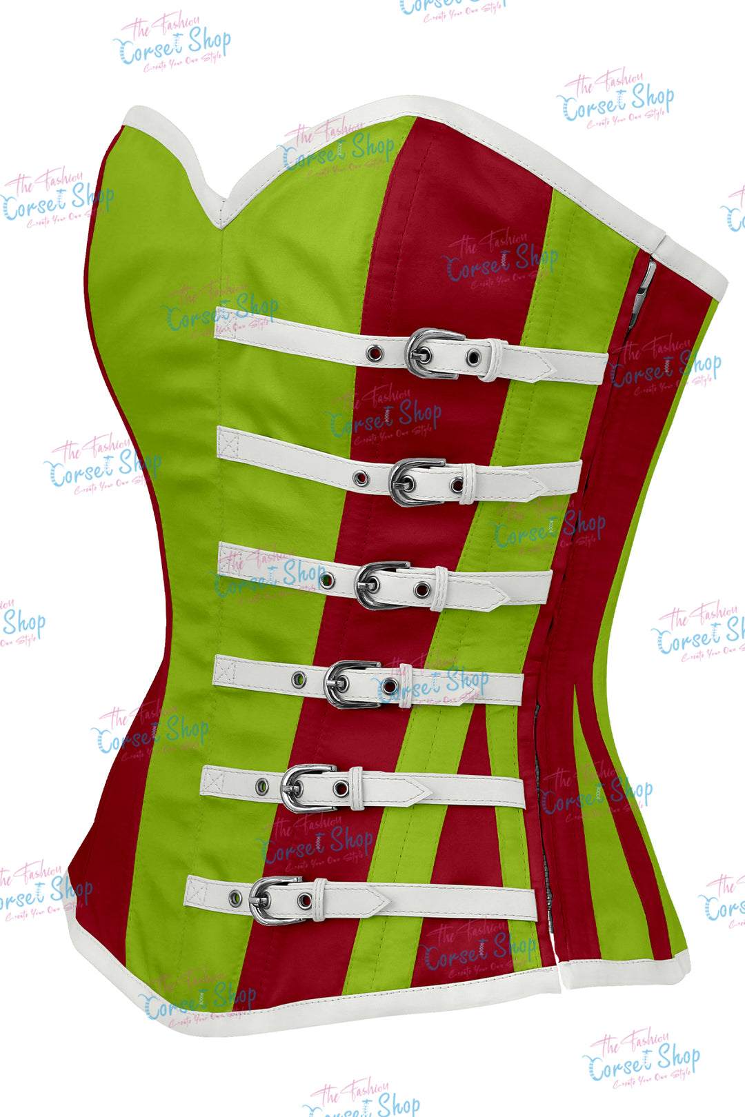 Agabeze Gothic Satin Overbust Corset