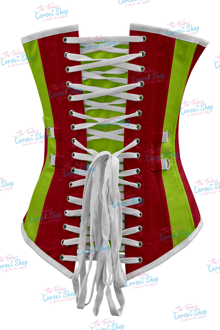 Jessie Satin Overbust Corset