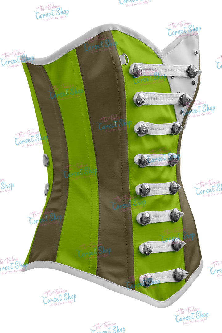 Jessie Satin Overbust Corset
