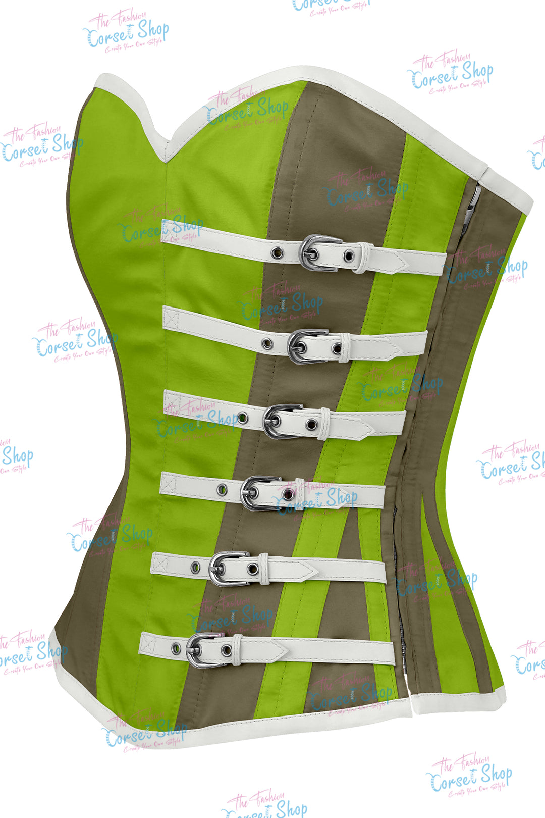 Agabeze Gothic Satin Overbust Corset