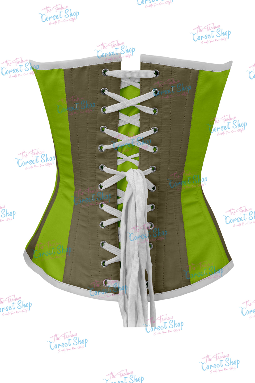 Agabeze Gothic Satin Overbust Corset