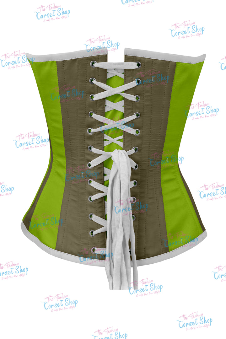 Agabeze Gothic Satin Overbust Corset