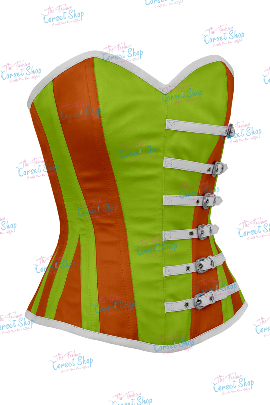 Agabeze Gothic Satin Overbust Corset