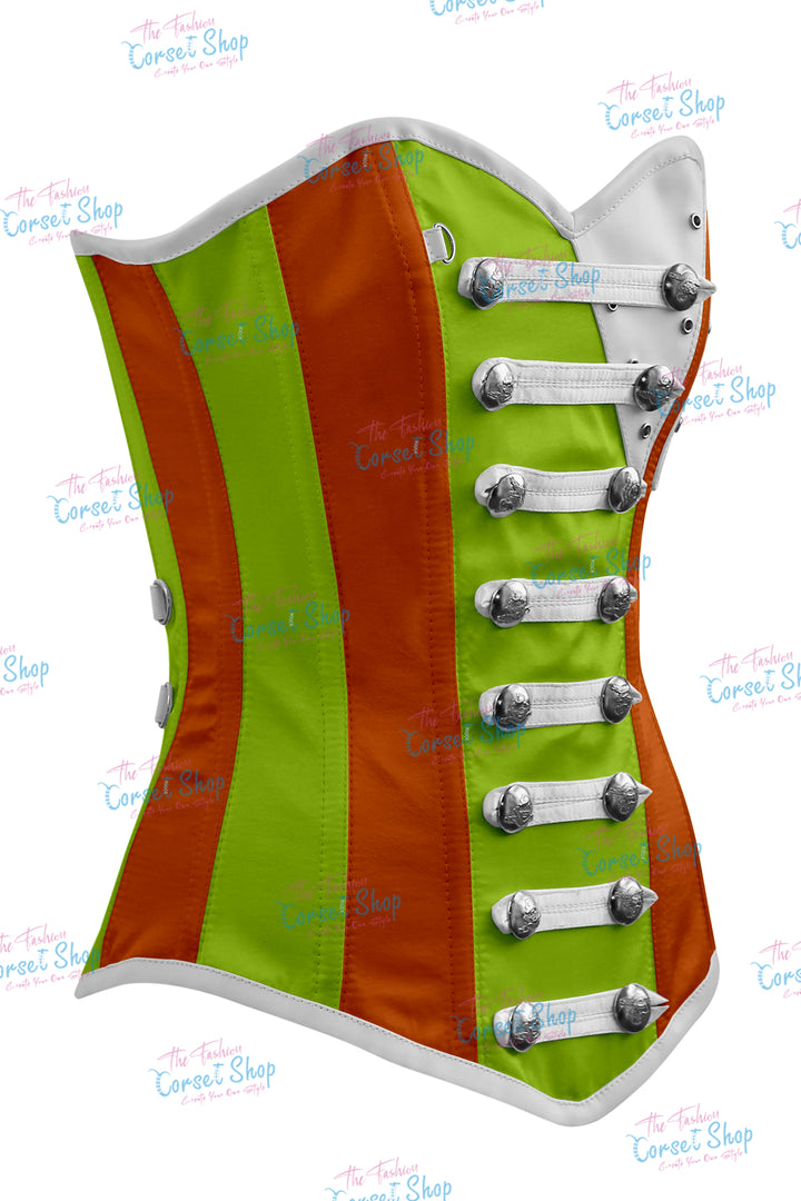 Jessie Satin Overbust Corset