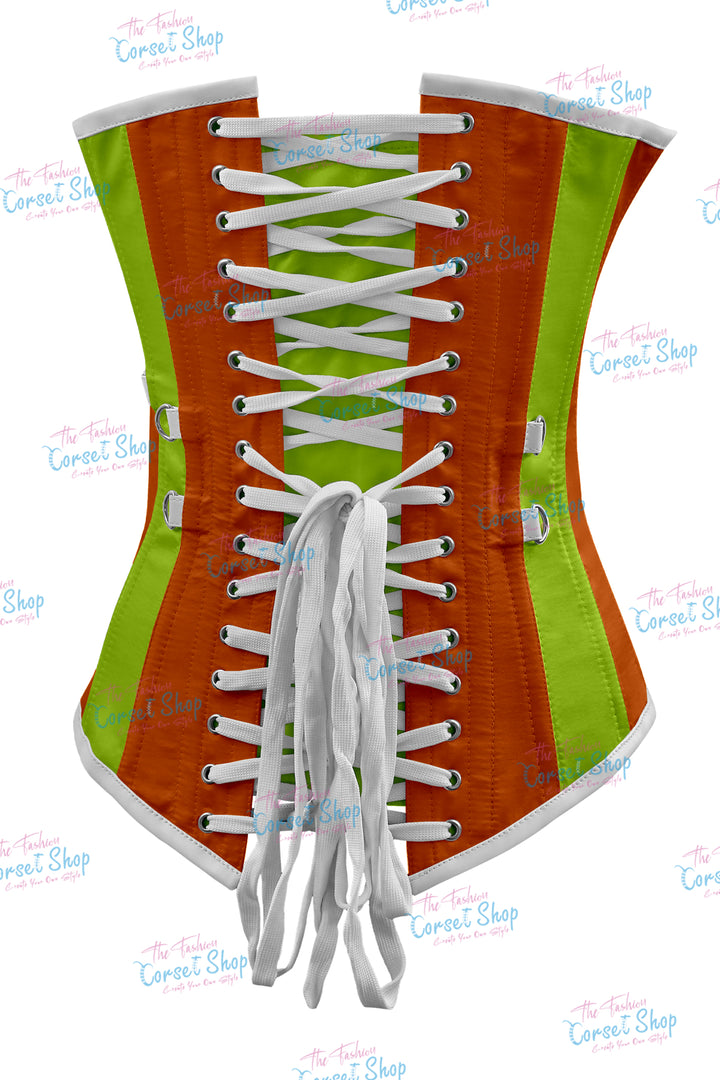 Jessie Satin Overbust Corset