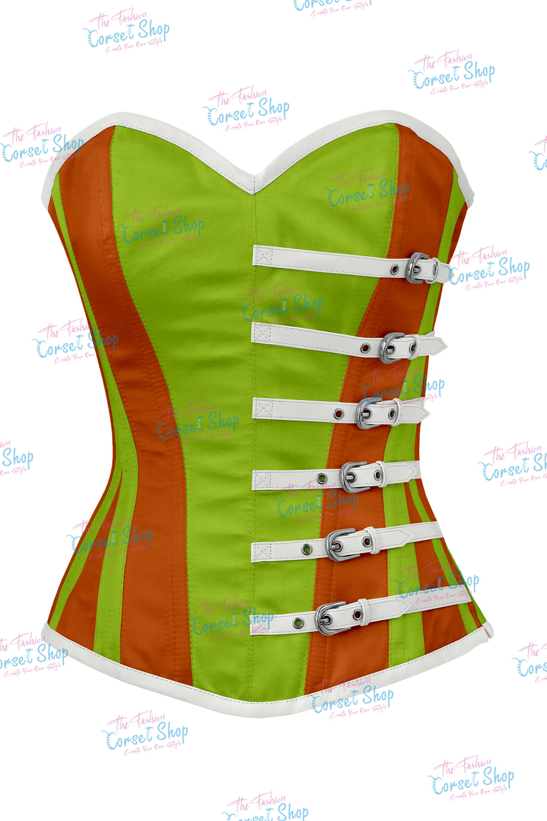 Agabeze Gothic Satin Overbust Corset