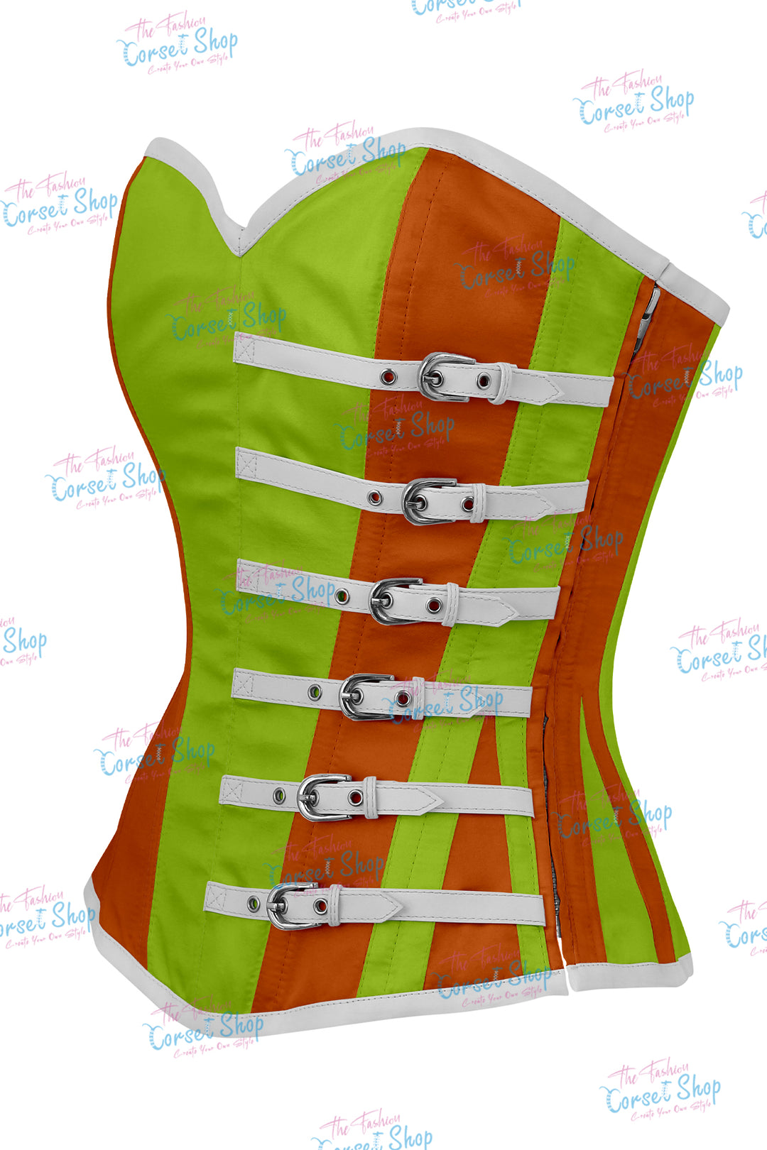 Agabeze Gothic Satin Overbust Corset