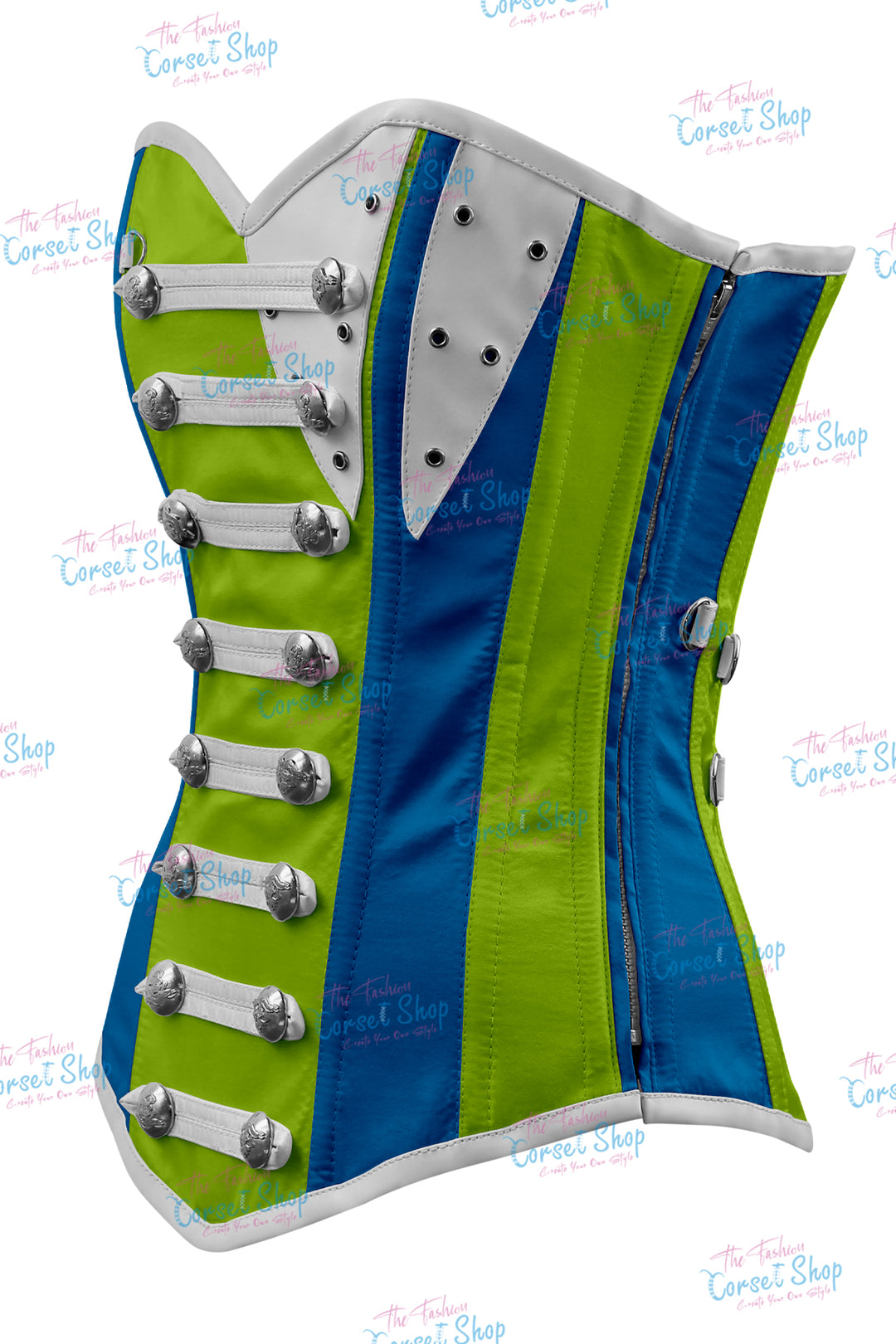 Jessie Satin Overbust Corset