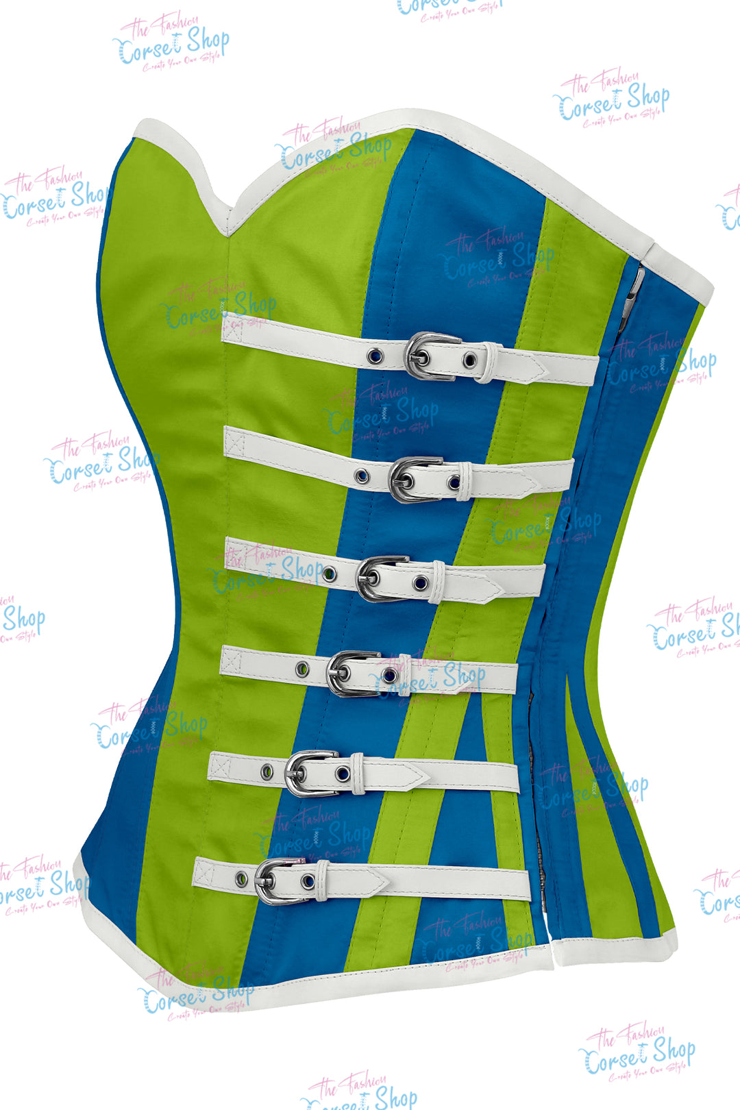 Agabeze Gothic Satin Overbust Corset
