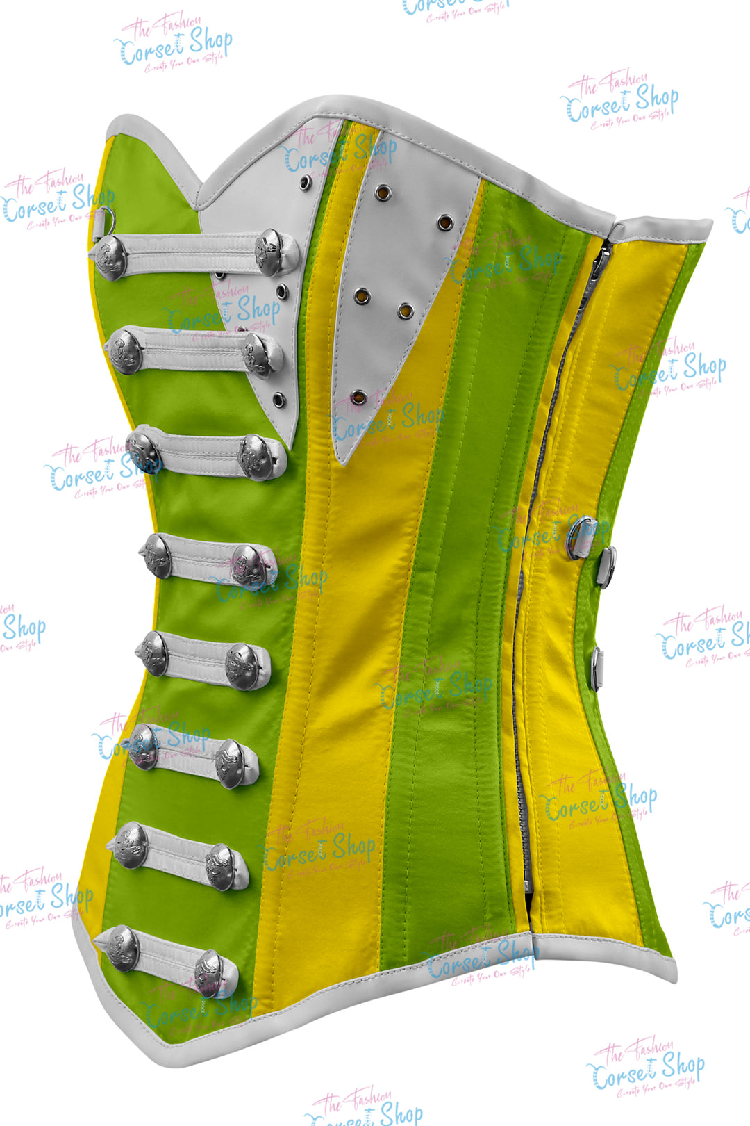 Jessie Satin Overbust Corset