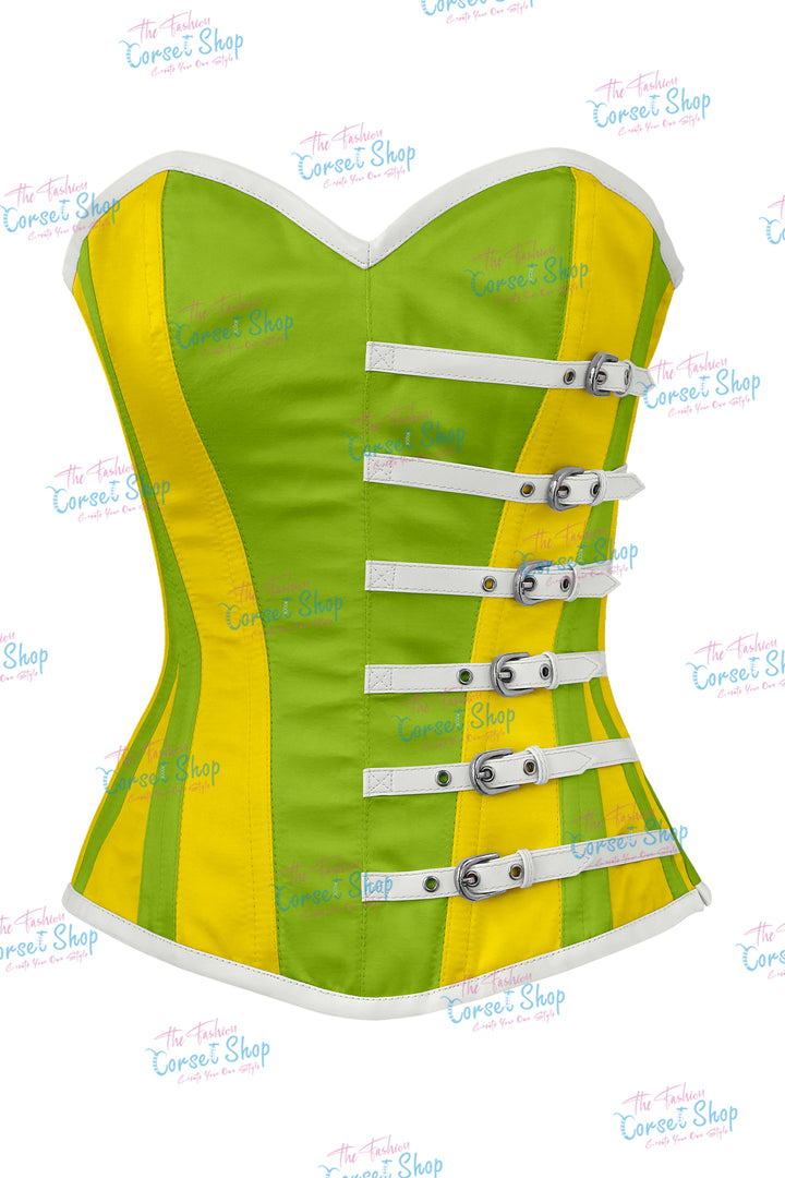 Agabeze Gothic Satin Overbust Corset