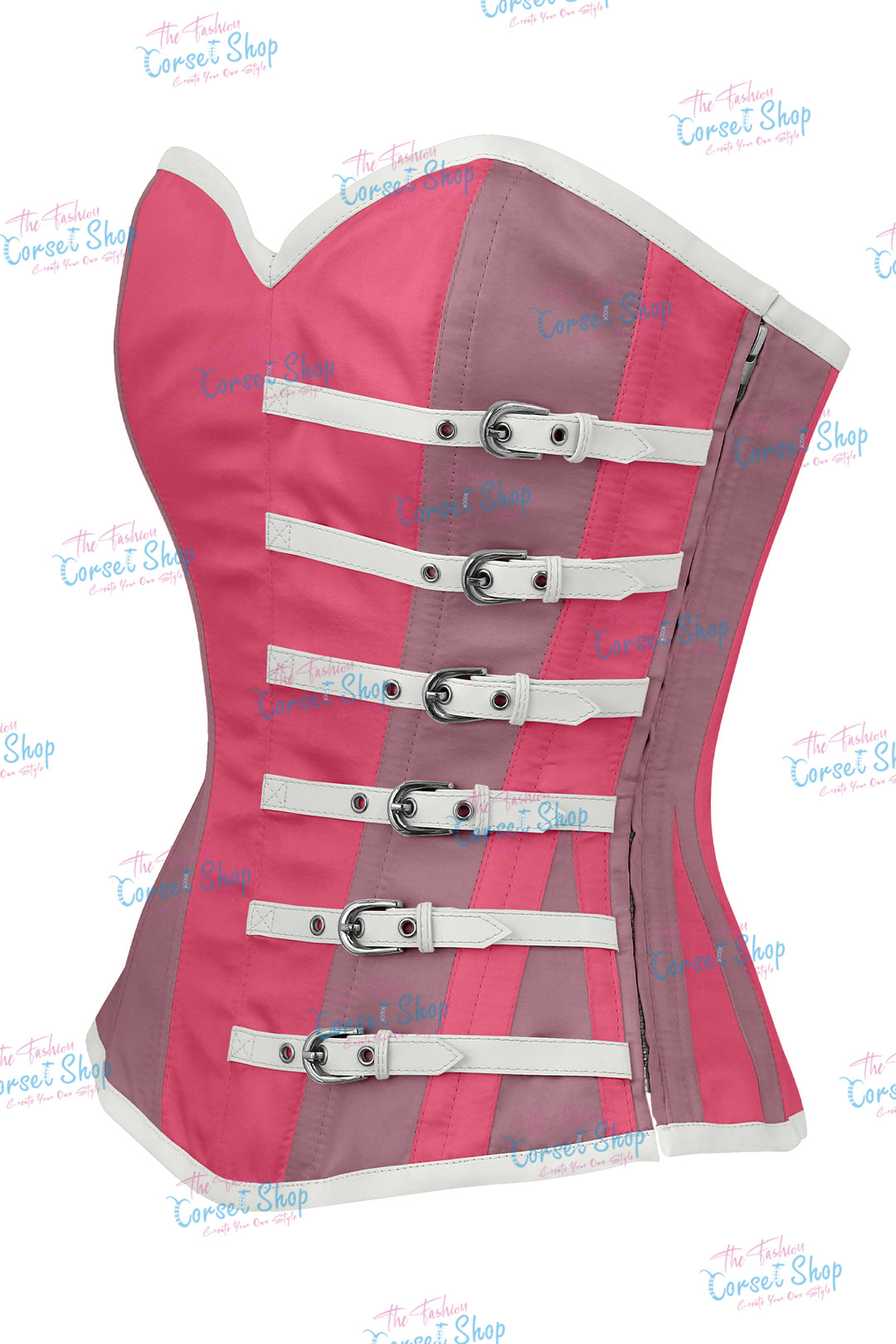 Agabeze Gothic Satin Overbust Corset